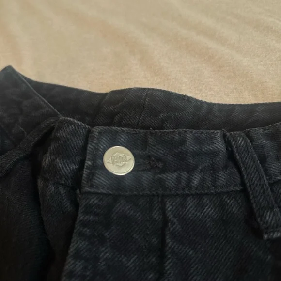 Vintage Black BONGO High Rise Straight Leg Jeans - Picture 5 of 9